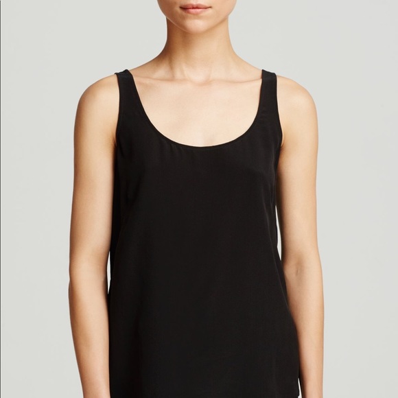 Eileen Fisher Tops - Eileen Fisher Black Scoop Neck Tank Top